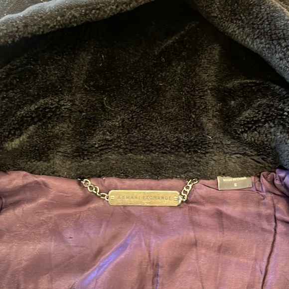 Men’s Armani exchange wool bomber jacket - Picture 2 of 3